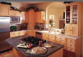 Honey Maple Cabinet With Dark And Light Granite Interior Design Kitchen Buy Kitchen Cabinets Kitchen Cabinet Styles