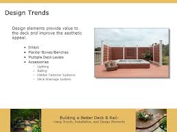 The timbers must be parallel and the diagonal measurements must be equal. Building A Better Deck Rail Ppt Video Online Download