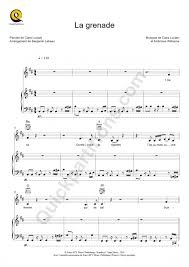 # перевод песни la grenade (clara luciani). Download Digital Sheet Music Of Chad Lawson For Piano Vocal And Guitar