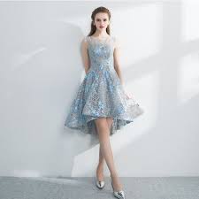 Buy Lamya Embroidery Banquet Evening Dress Short Pretty Front Back Long Tail Prom Party Gown Plus Size Elegant Dresses Trendy Party Dresses Evening Dresses Evening Dresses Short