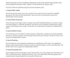 Download contoh soal psikotes lengkap dan jawabannya langkah pertama untuk diterima kerja hingga saat ini yaitu sukses dalam tes psikotes rata rata berbagai perguruan. Contoh Soal Smart Gma Numerical Dan Jawabannya Smart Ability To Learn 4 5 Bentuk Tes Psikotes Smart Ctr Verba Di 2021 Matematika Dasar Buku Matematika