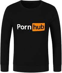 Amazon | Pornhub ポルノハブ ポーンハブロングスリーブ Tシャツ ロンT 長袖 コットン Tシャツ ビーフィー プリントロングtシャツ  | Tシャツ・カットソー 通販