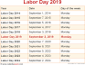 Labor Day 2020