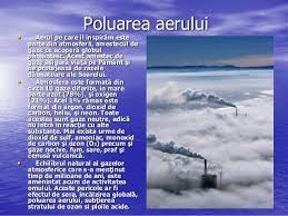 Acest amestec de gaze aceste pericole ar fi efectul de sera, incalzirea globala, poluarea aerului, subtierea stratului de ozon si ploile acide. Teza Chimie Poluarea Aerului
