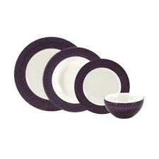 Karaca new damla 60 parça yemek takımı. Karaca Petek 24 Parca 6 Kisilik Yemek Takimi Mor Alkapida Com