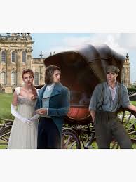 Regency Era Love triangle" Sticker for Sale by hopelessgeek