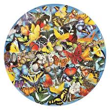 Maybe you would like to learn more about one of these? Butterflies In The Round 1000 Piece Round Puzzle By Sunsout Shaped Jigsaw Puzzles Round Puzzles Round Jigsaw Puzzles