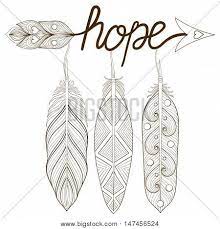 Adult coloring book (pdf coloring pages, digital coloring pages, for stress relieving, relaxation coloring). Bohemian Arrow Hand Vector Photo Free Trial Bigstock