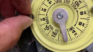 Wiring devices & light controls. How To Set The Start And Stop Times An Outdoor Light Timer Youtube