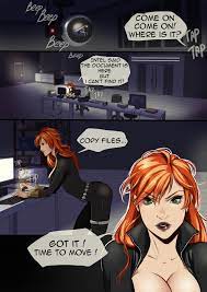 Black Widow End comic porn | HD Porn Comics