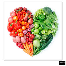 The online kitchen planner works with no download, is free and offers the possibility of 3d kitchen planning. Kunstdrucke Healthy Heart Fruits Veggies Kitchen Design Box Canvas Print Wall Art Picture Mielibandagem Com Br