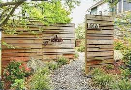 Upgrade your old and tired concrete fence into this chic and stylish wall. Pinterest Garden Design Wood Screen Design Garden Pinterest Screen Garden Fence Fence Design Front Yard Landscaping