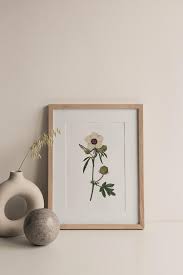 Welcome guests to your home by displaying a flower poster of vincent van gogh's sunflowers, c. Vintage White Flower Wall Art Print Botanical Floral Wall Art Etsy