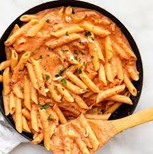 Pink Sauce Pasta Best Rose Pasta Ever Every Little Crumb Recipe Pink Sauce Pasta Pink Sauce Red Sauce Pasta Recipe