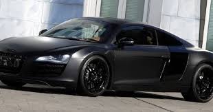 Audi R8 Flat Black Audi Audi R8 Black Edition