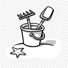 dessin plage seau png transparentes gratuit coloriage de tutoriel point course double