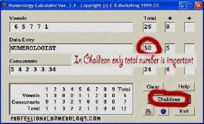 Chaldean Numerology Vowels Chaldean Numerology