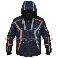 Iron Man Avengers Robert Downey Infinity War Hoodie Jacket Iron Man Hoodie Camouflage Hoodie Red Hooded Jacket