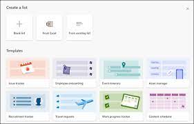 The issues themselves are tracked as a single item in a sharepoint list. Create A List Sharepoint