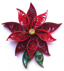 Basteln Papierstreifen Quilling Weihnachtstern Blute Anregung Rot Grun Basteln Mit Papierstreifen Blumen Hakeln Anleitung Basteln Und Selbermachen