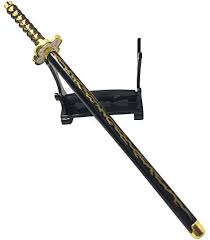 It comes exactly as shown. Amazon Com Demon Slayer Kimetsu No Yaiba Kaigaku Sword Katana Knife Signature Pen Sword Game Collection Party Supplies Gift Sword Toys Action Figures Metal Arts Collections Kaigaku Toys Games