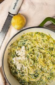 Looking for some inspiration for new midweek dinner recipes that are still super healthy? Lemon Ricotta Zucchini Noodles Cooking Made Healthy