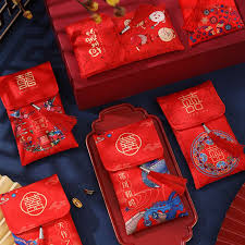 Alibaba.com offers 1,509 wedding red envelope products. Hand Painted Wedding Satin Red Envelope Silk Fabric Red Packet Buy At A Low Prices On Joom E Commerce Platform