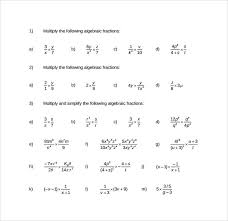 We have a dream about these algebraic expressions worksheets pdf photos collection can be a hint for you, give you more inspiration and of course make you have a great day. Free 10 Sample Algebraic Multiplication Worksheet Templates In Pdf