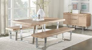 Cindy Crawford Home San Francisco Ash 3 Pc Dining Room Dining Room Sets Dining Room Contemporary Affordable Dining Room Sets