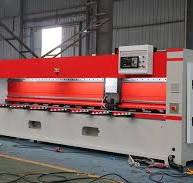 China 6m CNC V Groover machine 6000mm iron plate cnc v ...