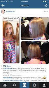 There are several organizations and programs that can turn if you have layered hair, the shortest layer often needs to meet the minimum length requirement. Pin On Shaylen Before And After Locks Of Love