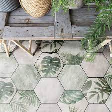 Search for large tiles with us. 200 230mm Large Porcelain Digital Printed Moroccan Decorative Hexagonal Bathroom Tiles Green For Wall Floor Backsplash Kitchen Buy Hexagonal Bathroom Tile Hexagon Tiles Green Moroccan Tiles Decorative Bathroom Product On Alibaba Com
