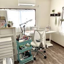 ミシン 部屋 生地 収納