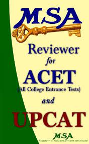 This app provides a different approach from the normal lecture and module based review but more on answering questions and improving. Amazon Com Msa Reviewer For Acet All College Entrance Tests And Upcat Ebook Alferez Merle S Kindle Store