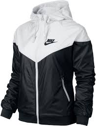 Black And White Nike Sweatshirt Nike Windrunner Women S Jacket Windbreaker Hoodie Black White 545909 011 Nike Windrunner Jacket Nike Windrunner Nike Women