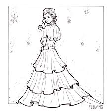 Free online how to draw printable female dragon coloring pages for kids. Day 10 Flowing Hermione At The Yule Ball Harry Potter
