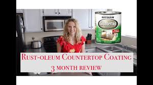 Maybe you would like to learn more about one of these? Rust Oleum Countertop Coating 3 Month Review Youtube