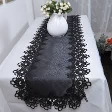 There are a variety of colors available, from blue to. Aliexpress Com Buy Gothic Black Lace Table Cloth Runner Placemats 15 59 Inch 40 150cm Free Shipping Black Lace Table Lace Tablecloth Lace Table Runners