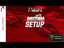 I fired up the split screen today so my son and i could race each other and. Nascar Heat 4 Setup Daytona Cup Youtube
