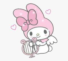 Free hello kitty coloring pages dancing. My Melody Angel And Png Image Aesthetic Hello Kitty Png Transparent Png Kindpng
