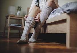 Weird But You Could Try Wearing Wet Socks To Bed To Prevent Catching A Cold Compression Socks Socks Training Socks And Hosiery