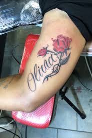 Big rose peony flower tattoo stickers paste waterproof tatoos. Tattoo Uploaded By Jb Ink Red Rose Name 949965 Tattoodo
