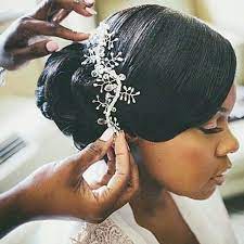 Irresistibly Wedding Medium Straight Hair With Side Bun Black Wedding Hairstyles Wedding Hairstyles For Girls Side Bun Hairstyles