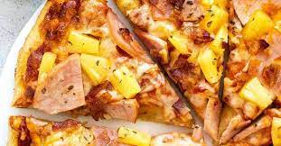 Hawaiian Pizza Recipe Jessica Gavin Recipe Pizza Recipes Homemade Hawaiian Pizza Recipe Bacon Pizza Recipes