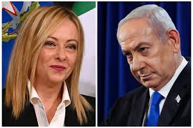 Why is there a picture of Giorgia Meloni ??