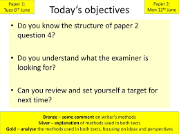 Table 3 statement is true for. Paper 1 Tues 6th June Gcse English Language Paper 2 Mon 12th June Ppt Download