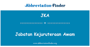Seismic structure performance assessment of the empire tower, kuala 1 jabatan kejuruteraan awam program ditawarkan : Jka Definition Jabatan Kejuruteraan Awam Abbreviation Finder