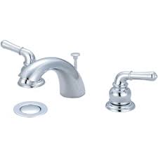 Modernize your bathroom faucet with delta touch2o® technology. Olympia Faucets L 7330 Polished Chrome Accent 1 2 Gpm Widespread Bathroom Faucet With C Style Spout And Pop Up Drain Assembly Faucetdirect Com