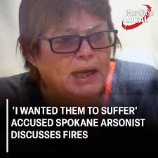 Vickie Smith has been charged with setting eight fires in Spokane which  started