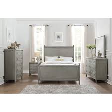 Antique Grey Classic 6 Piece Full Bedroom Set Aviana Bedroom Set Bedroom Headboard Grey Bedroom Set
